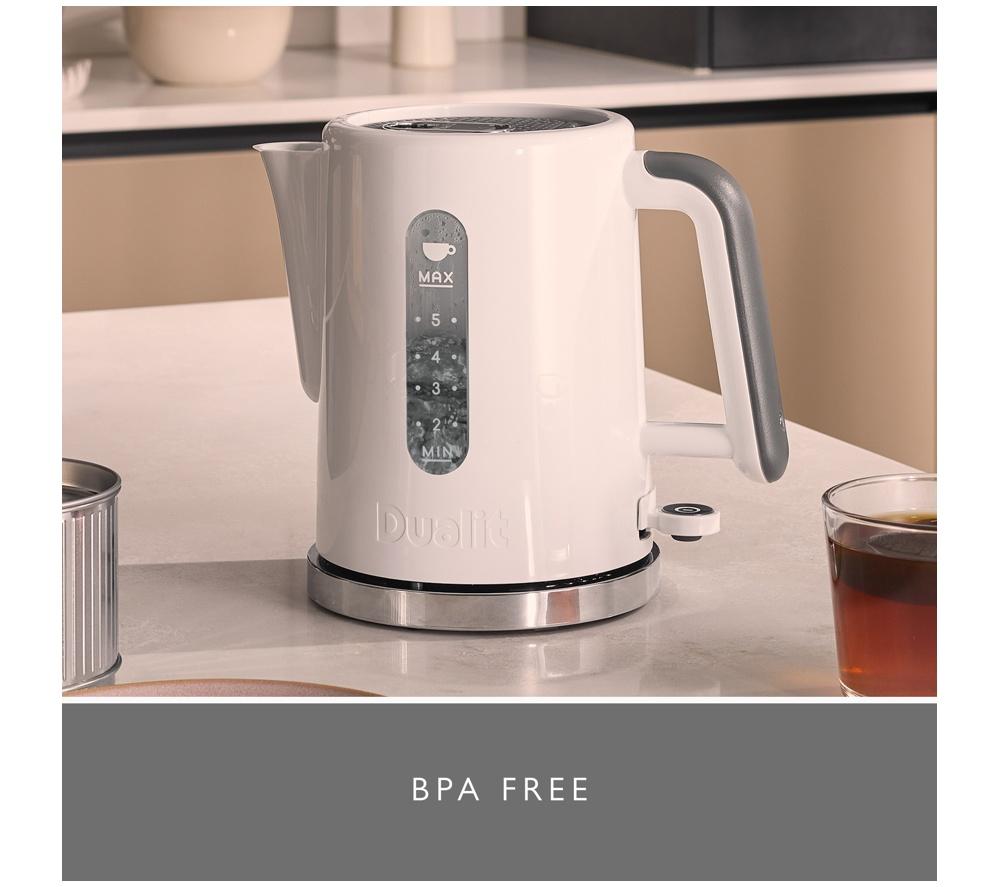 DUALIT Studio 72122 Jug Kettle &ndash; White & Grey image number 7 of 8