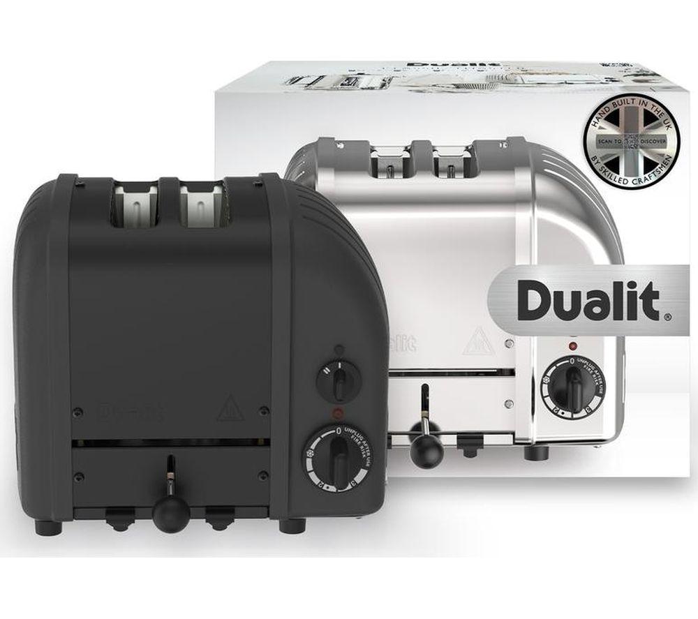 DUALIT 27431 2-Slice Toaster - Black image number 2 of 5