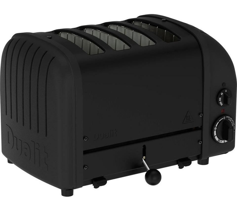 DUALIT 47431 4-Slice Toaster - Black