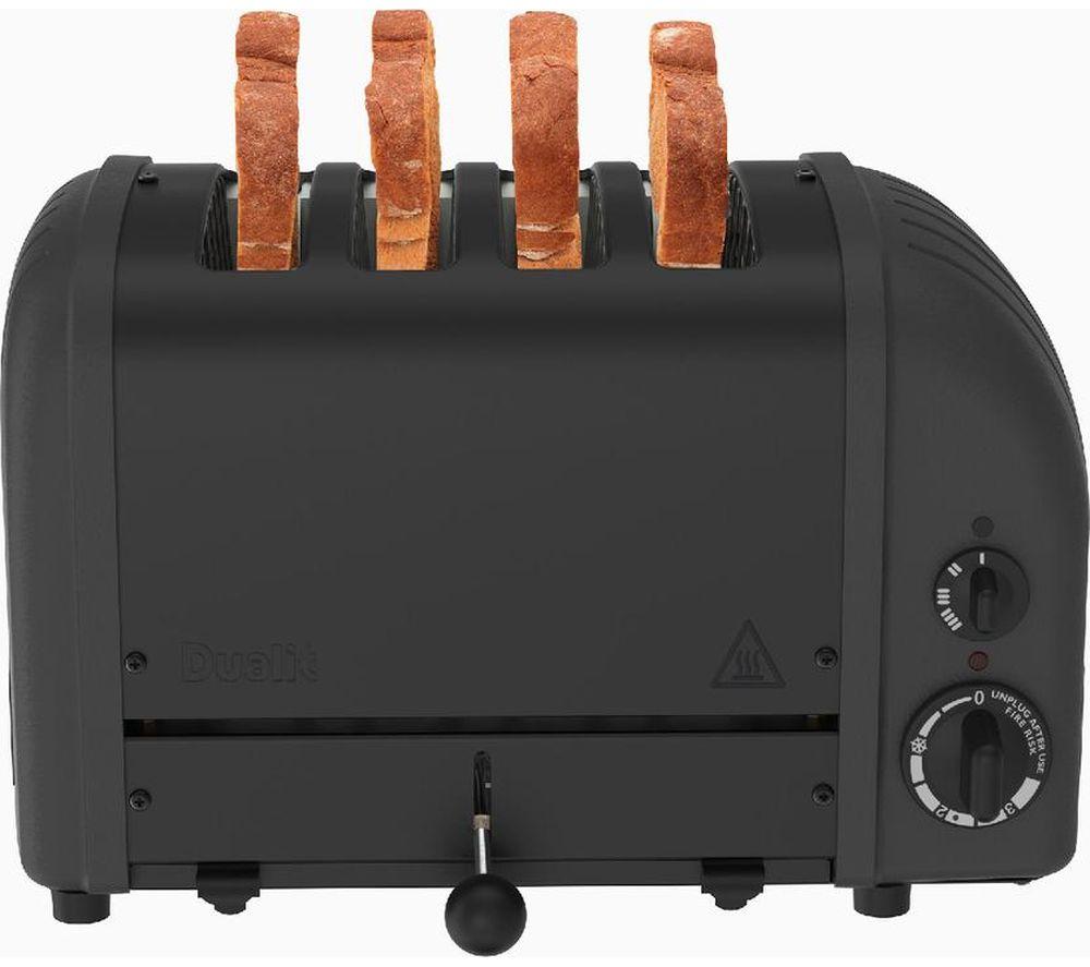 DUALIT 47431 4-Slice Toaster - Black image number 3 of 5