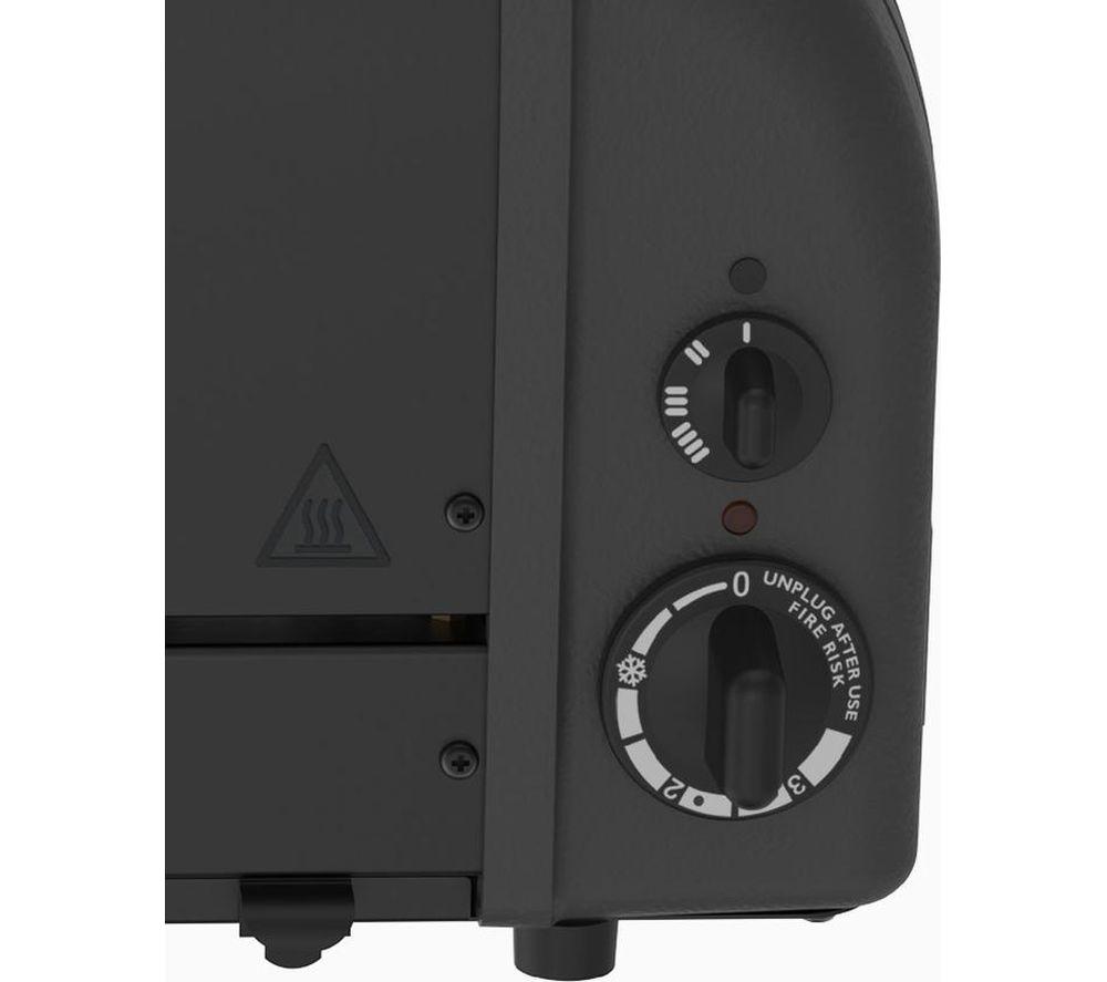 DUALIT 47431 4-Slice Toaster - Black image number 4 of 5