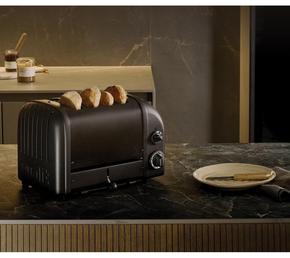 DUALIT 47431 4-Slice Toaster - Black image number 5 of 5