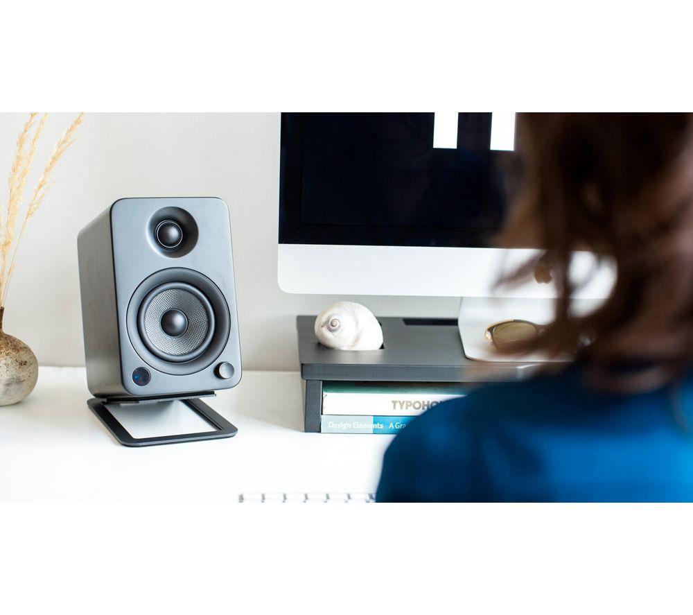 KANTO AUDIO S4 Desktop Speaker Stand - Pack of 2, Black image number 3 of 3