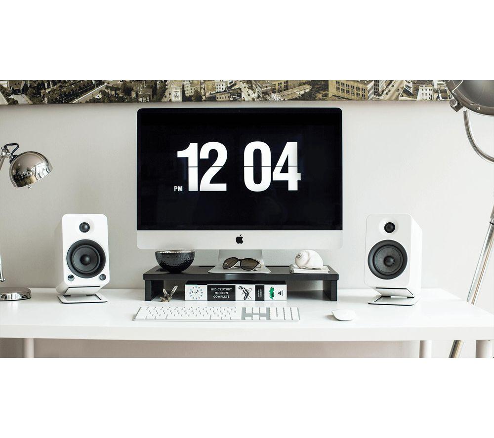 KANTO AUDIO S4 Desktop Speaker Stand - Pack of 2, White image number 3 of 3