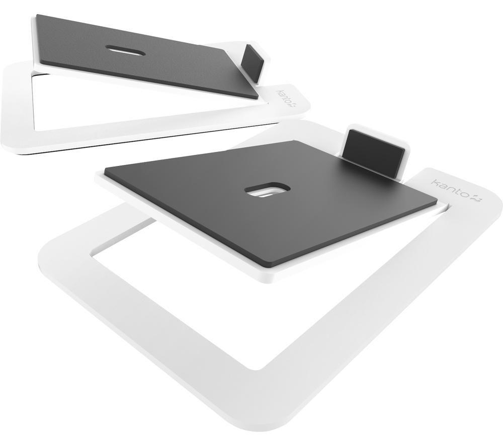 KANTO AUDIO S6 Desktop Speaker Stands &ndash; Pack of 2, White image number 2 of 6