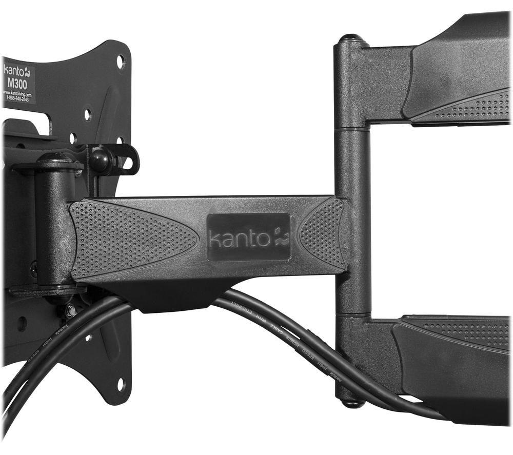 KANTO AUDIO M300 Full Motion 26 - 55" TV Bracket - Black image number 6 of 15