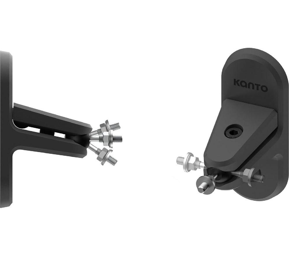 KANTO AUDIO SPW3 Universal Tilt & Swivel Speaker Bracket Pair - Black image number 2 of 3