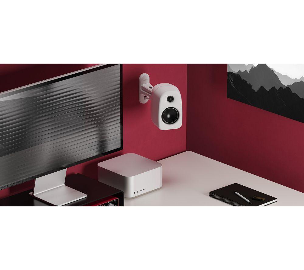 KANTO AUDIO SPW3W Universal Tilt & Swivel Speaker Bracket Pair - White image number 2 of 2