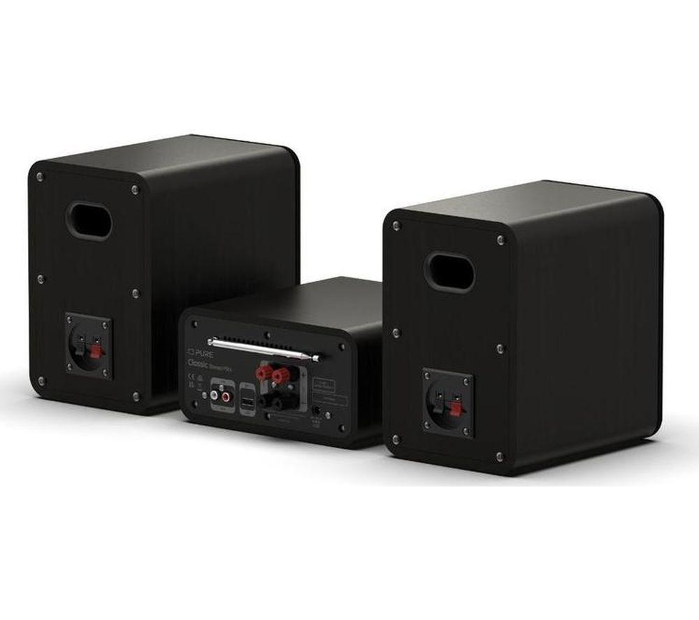 PURE Classic Stereo Mini Hi-Fi System - Black image number 6 of 7