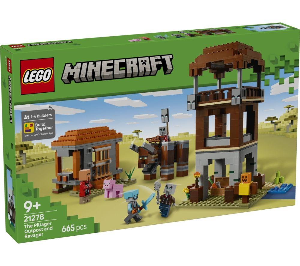 LEGO Minecraft 21278 The Pillager Outpost and Ravager Set image number 2 of 5