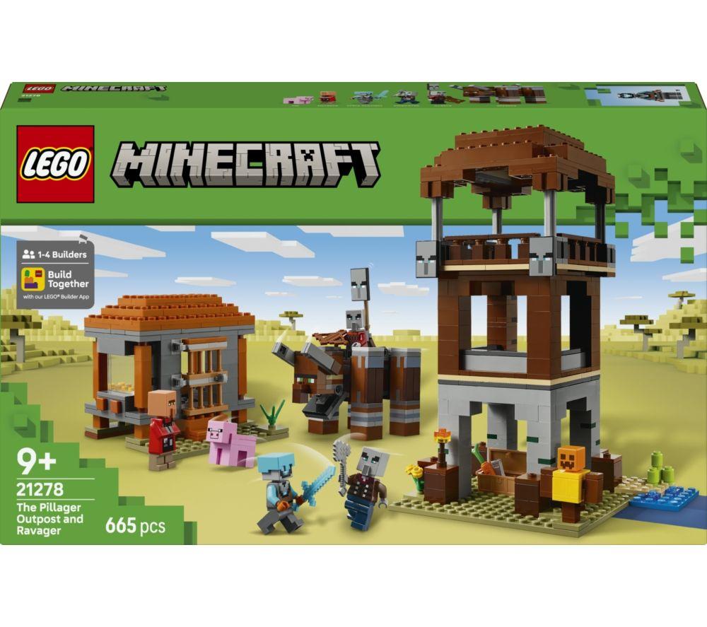 LEGO Minecraft 21278 The Pillager Outpost and Ravager Set image number 3 of 5