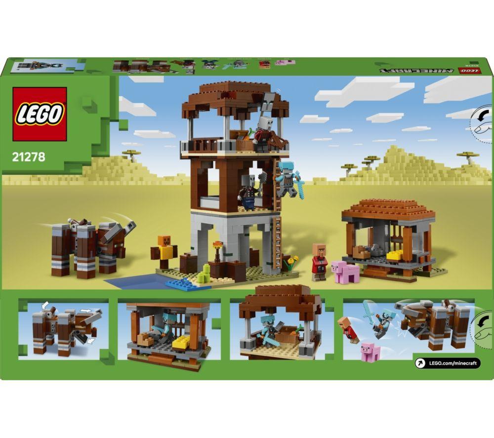 LEGO Minecraft 21278 The Pillager Outpost and Ravager Set image number 4 of 5