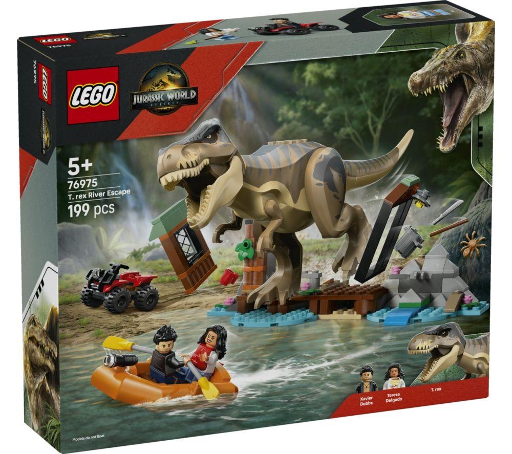 LEGO Jurassic World 76975 T. Rex River Escape Set image number 3 of 4