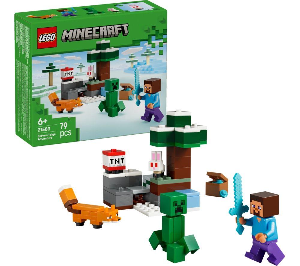 LEGO Minecraft 21583 Steve's Taiga Adventure image number 2 of 4