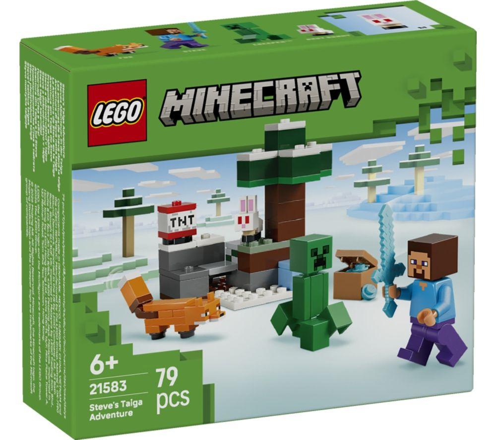 LEGO Minecraft 21583 Steve's Taiga Adventure image number 4 of 4