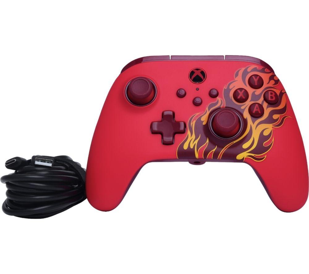 POWERA Advantage Wired Controller for Xbox Series X|S &ndash; Red Blaze image number 2 of 6