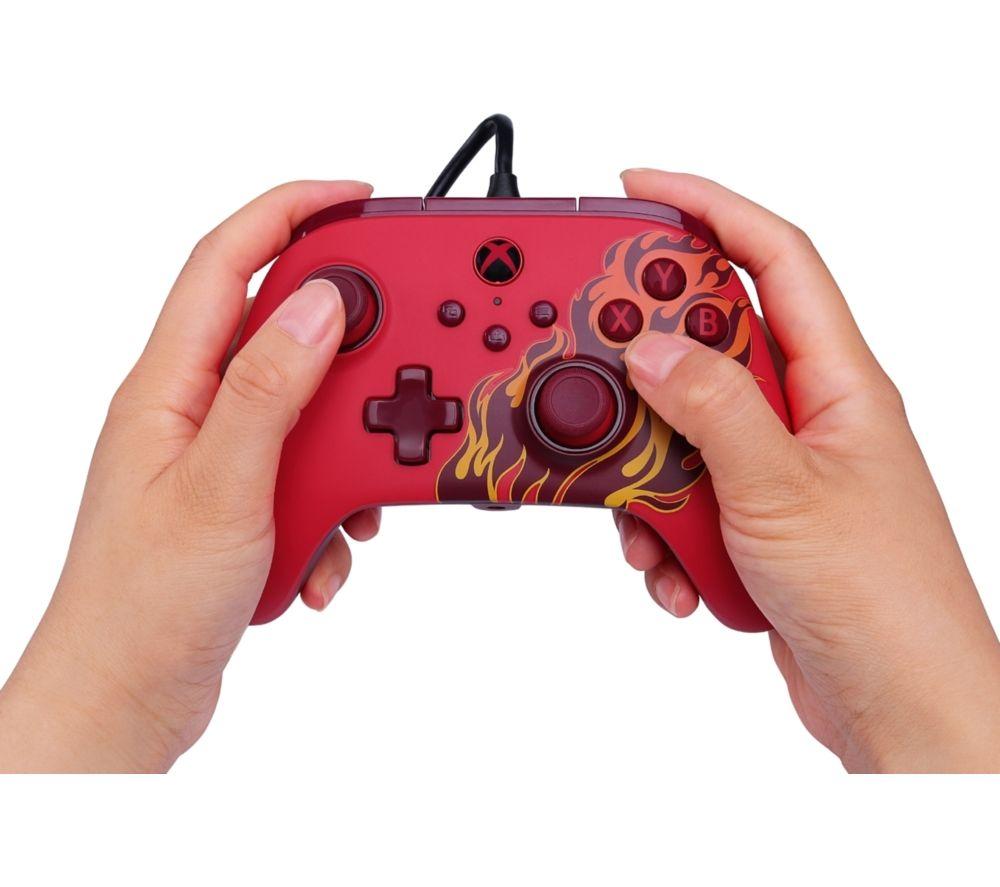 POWERA Advantage Wired Controller for Xbox Series X|S &ndash; Red Blaze image number 3 of 6