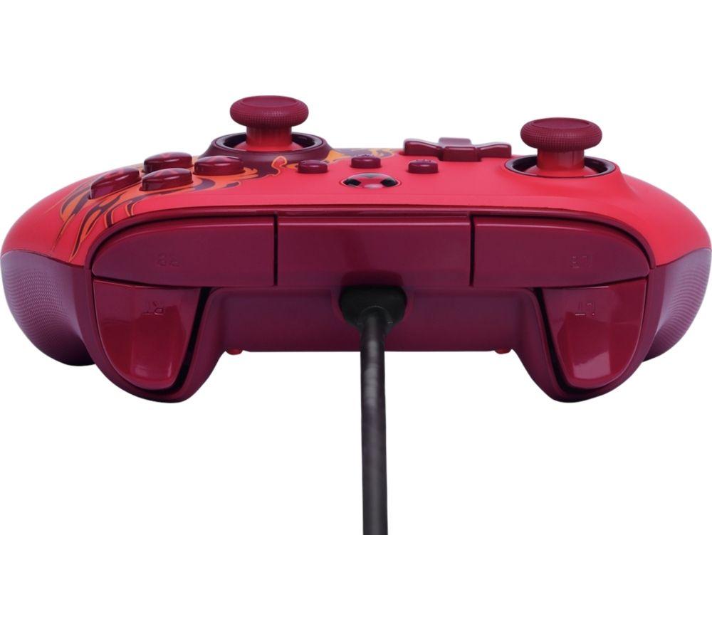 POWERA Advantage Wired Controller for Xbox Series X|S &ndash; Red Blaze image number 4 of 6