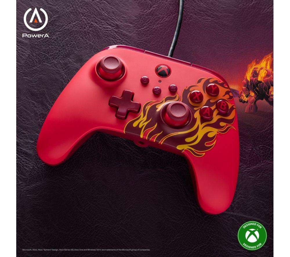 POWERA Advantage Wired Controller for Xbox Series X|S &ndash; Red Blaze image number 5 of 6
