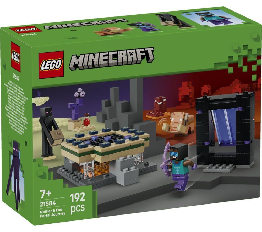 LEGO Minecraft 21584 Nether & End Portal Journey Set image number 2 of 4