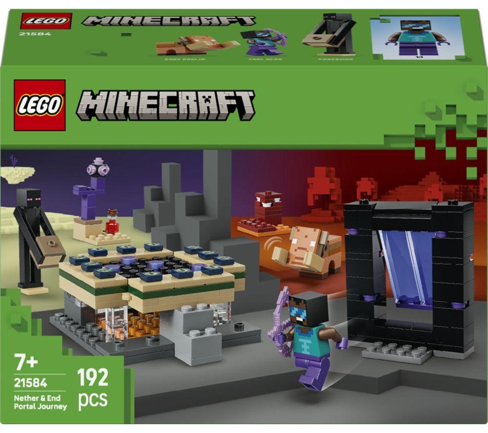 LEGO Minecraft 21584 Nether & End Portal Journey Set image number 3 of 4