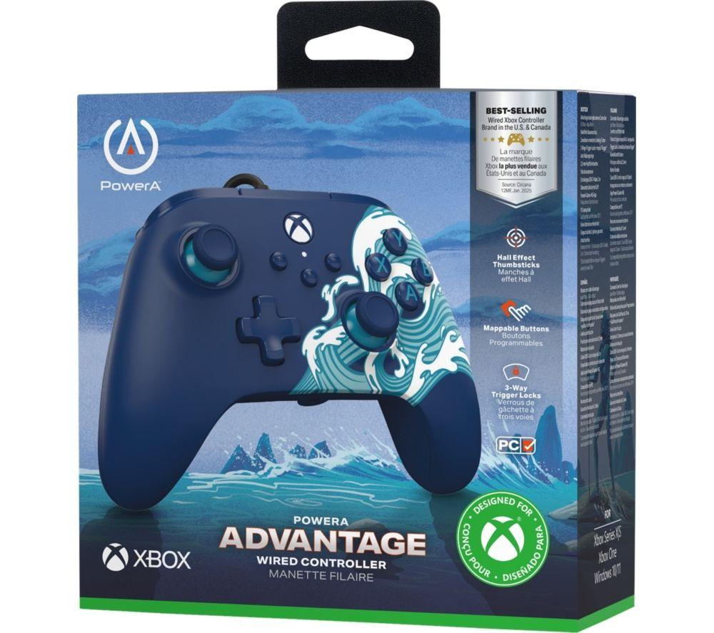 POWERA Advantage Wired Controller for Xbox Series X|S - Aqua Wave image number 6 of 6