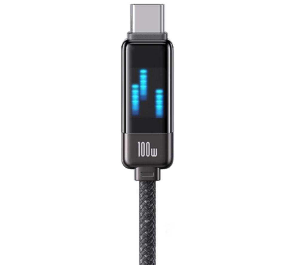 SILVERLABEL LED 100 W USB Type‑C Cable &ndash; 1.2 m, Black image number 2 of 3