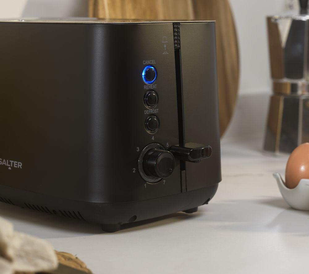SALTER COMBO-9065 Kuro Kettle & 2-Slice Toaster Bundle - Black image number 2 of 8