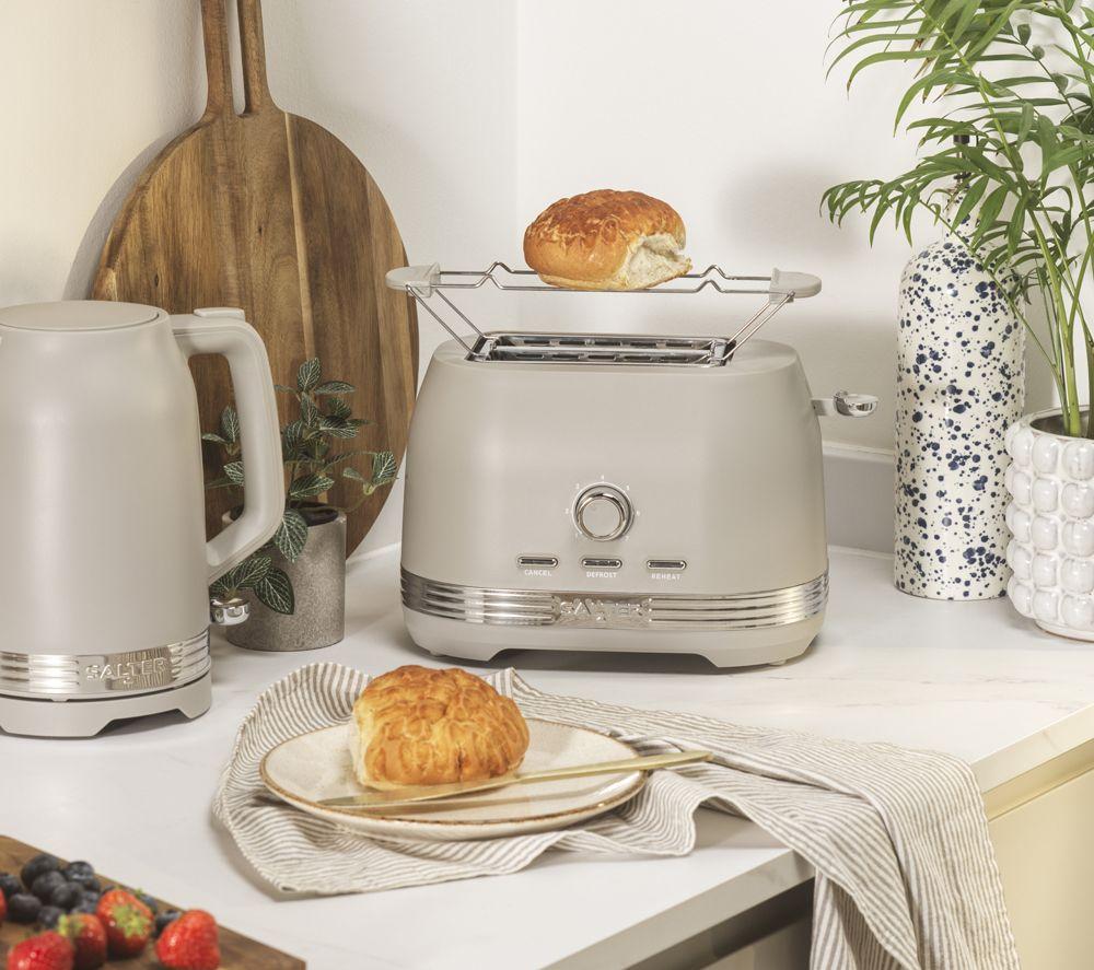SALTER Rise COMBO-9071 Jug Kettle & 2-Slice Toaster Bundle - Grey image number 2 of 8