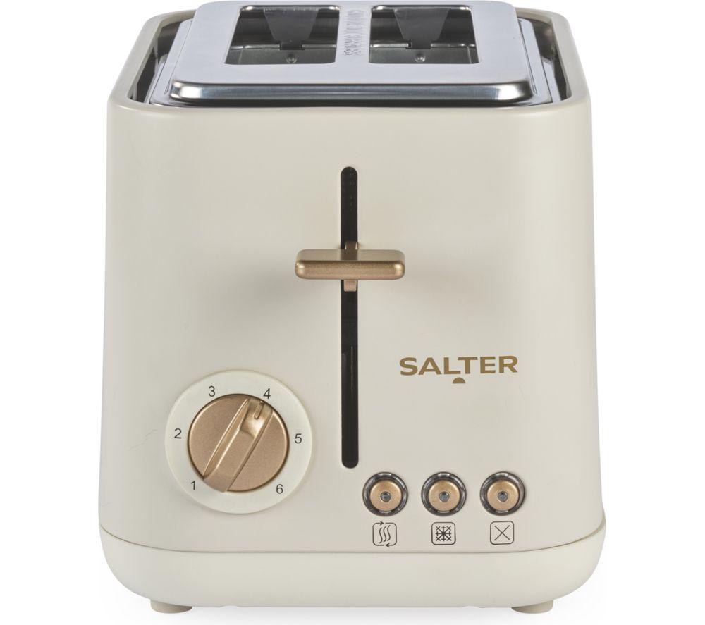 SALTER COMBO-9060 Pebble Kettle & 2‑Slice Toaster Bundle - Cream image number 8 of 8
