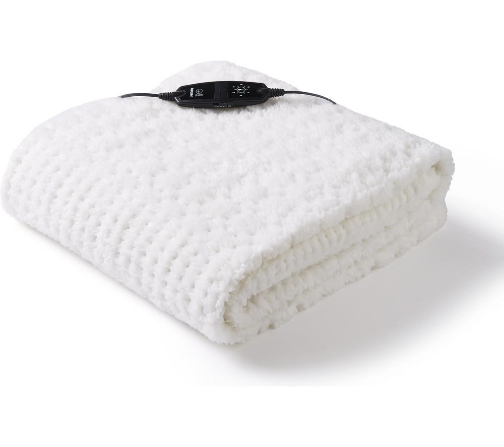 BEURER Indulgence 30082 Heating Underblanket - White, Single image number 7 of 12