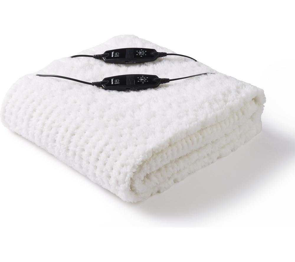 BEURER Indulgence 30091 Heating Underblanket - White, Super King image number 6 of 6