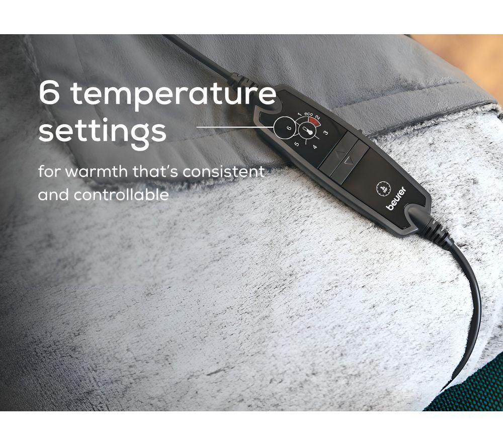 BEURER Green Planet HD 75 Heated Overblanket - Throw-size image number 4 of 5