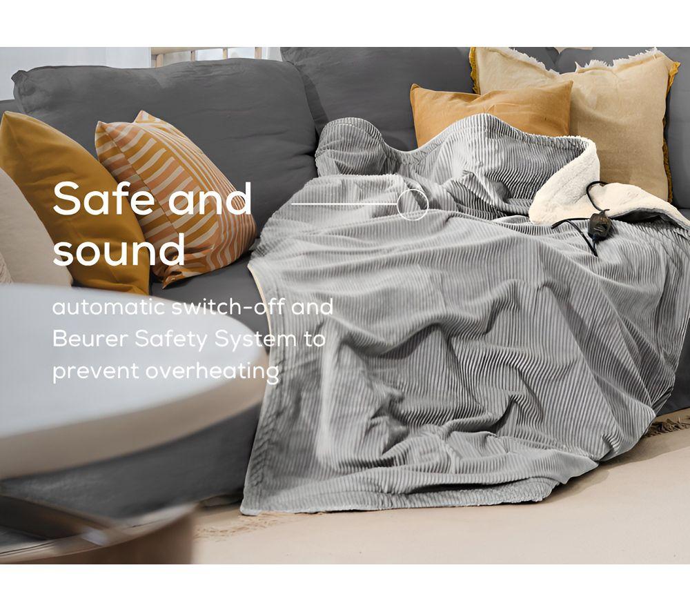 BEURER Green Planet HD 81 Heated Overblanket - Throw-size image number 3 of 6