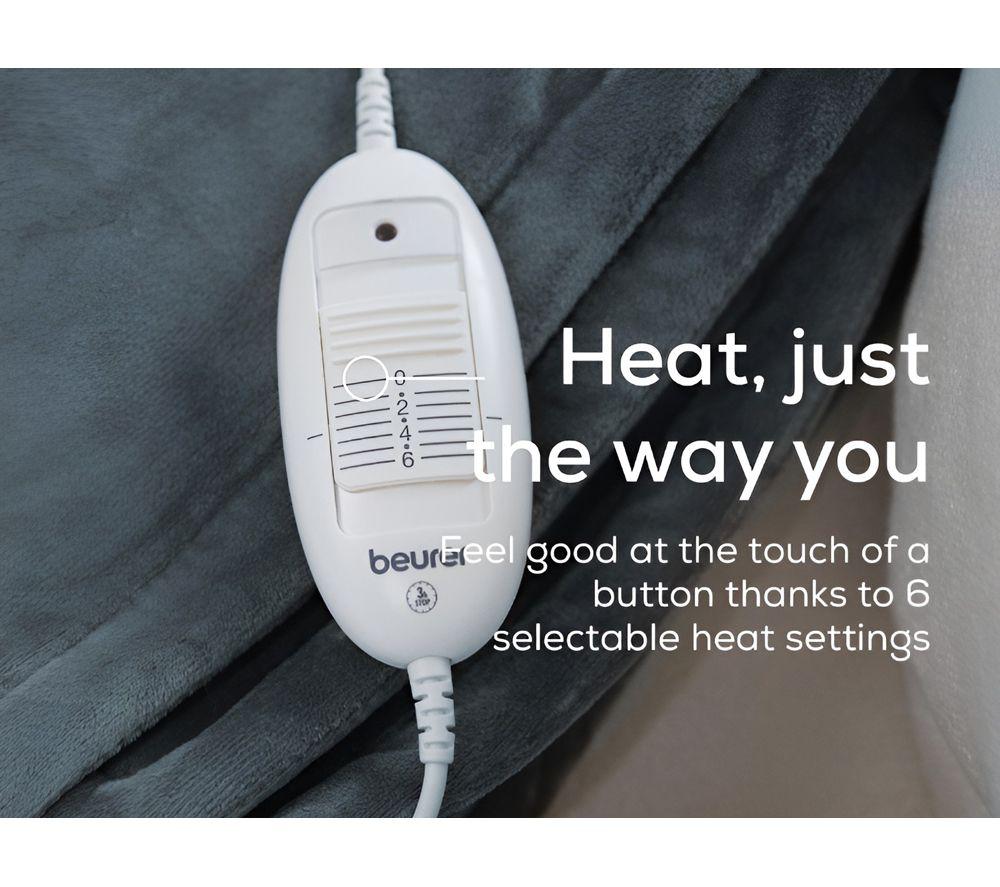 BEURER Cosy HD 75 Heated Overblanket - Throw-size image number 2 of 6