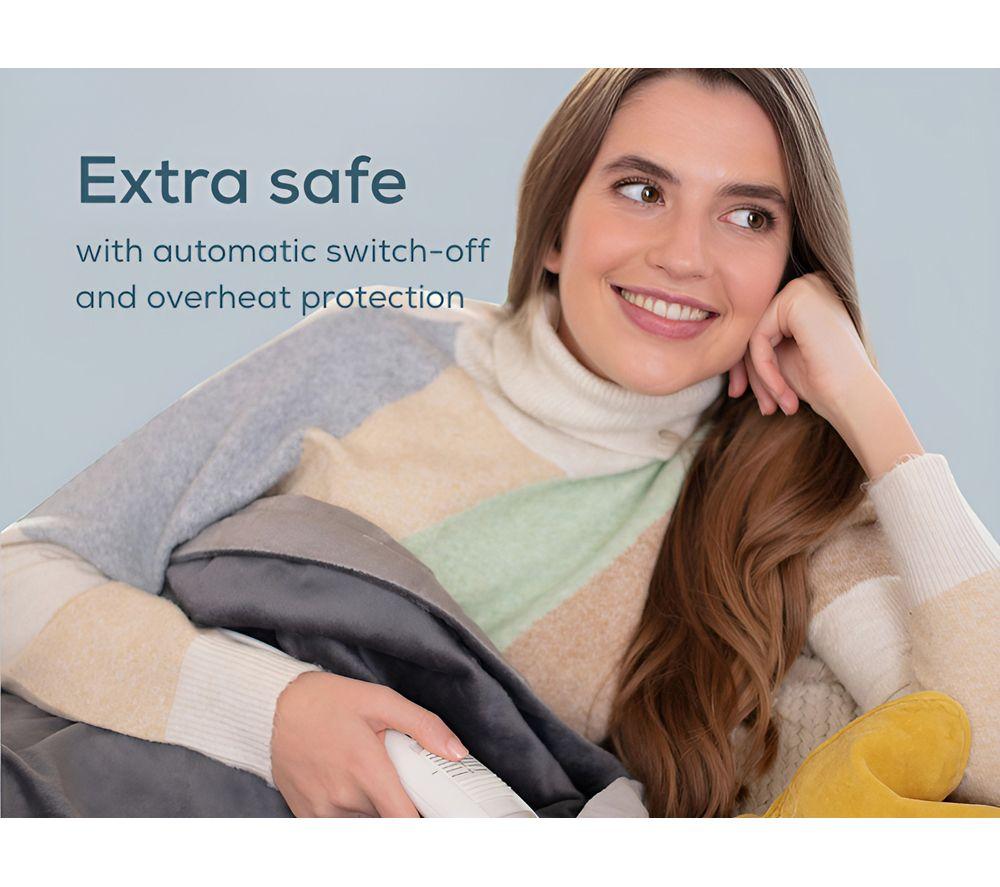 BEURER Cosy HD 75 Heated Overblanket - Throw-size image number 4 of 6