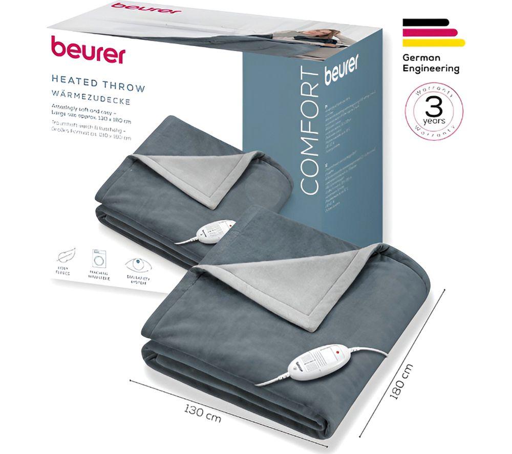 BEURER Cosy HD 75 Heated Overblanket - Throw-size image number 6 of 6