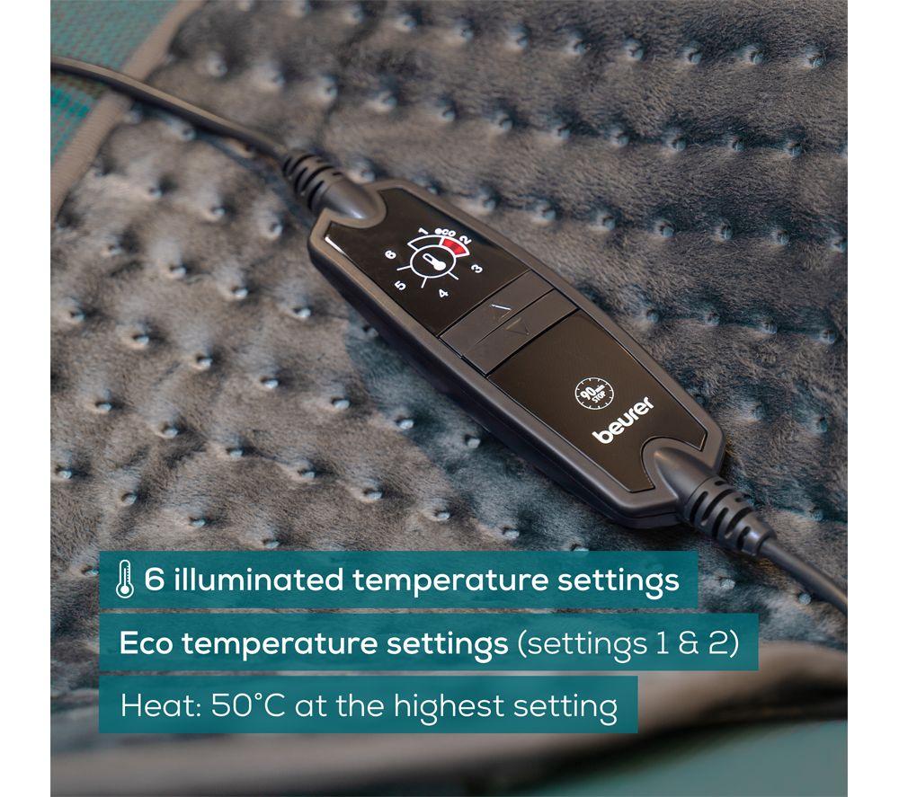 BEURER Green Planet HK 123 Heating Pad - Cosy Grey image number 4 of 6