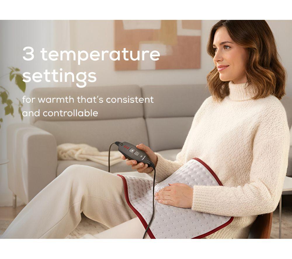 BEURER HK Comfort Heating Pad - Red & White image number 4 of 5