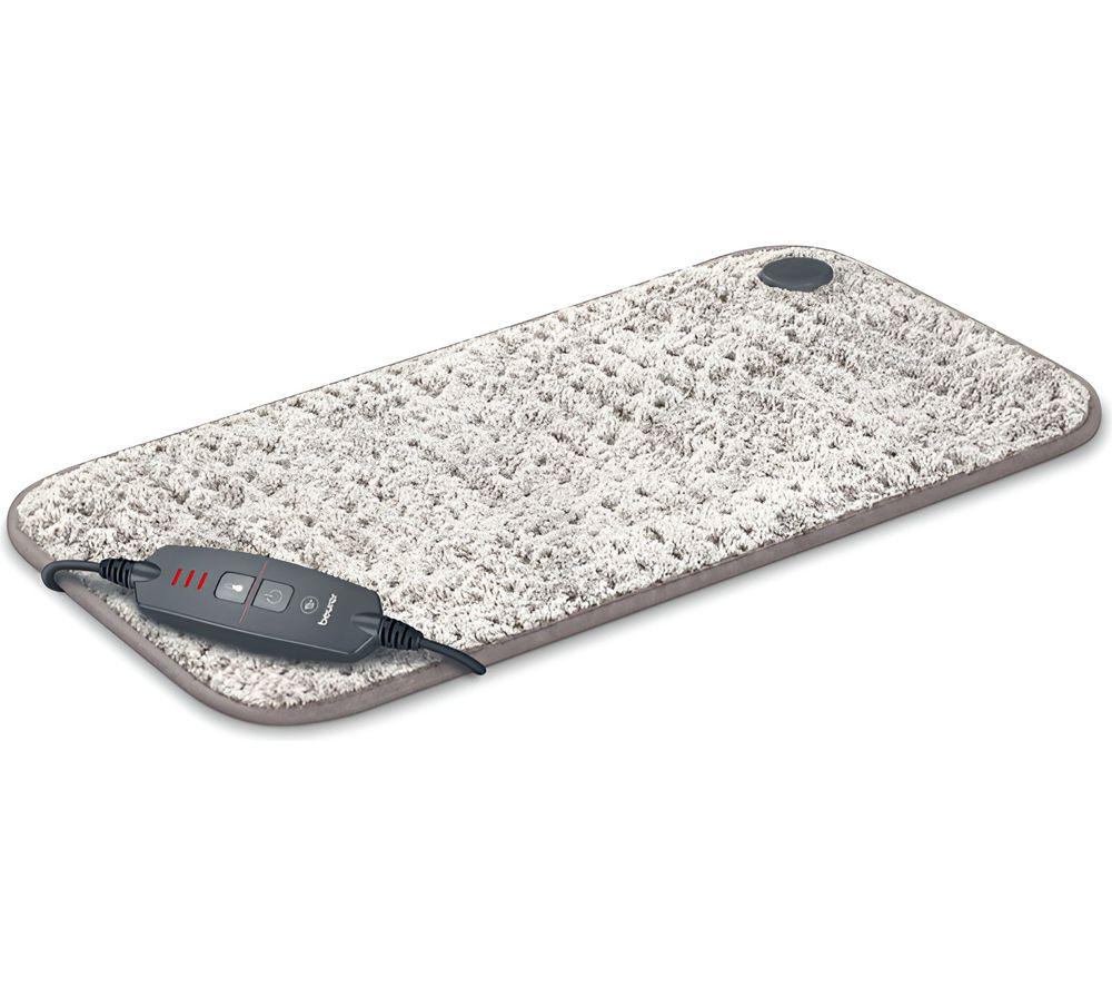 Beurer HK123 XXL Nordic Taupe Micro-Fleece Electric Heat Pad 3 Settings Soft-A1 - Image 4