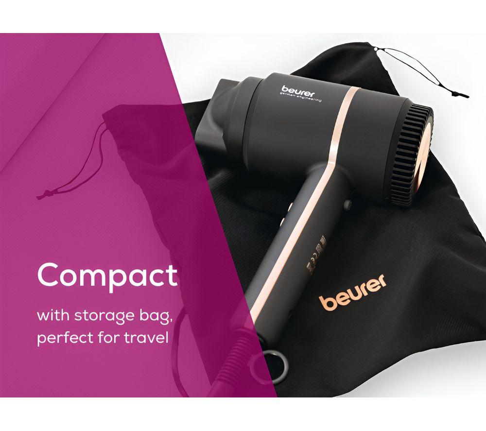 BEURER HC 35 Hair Dryer - Black & Gold image number 3 of 4