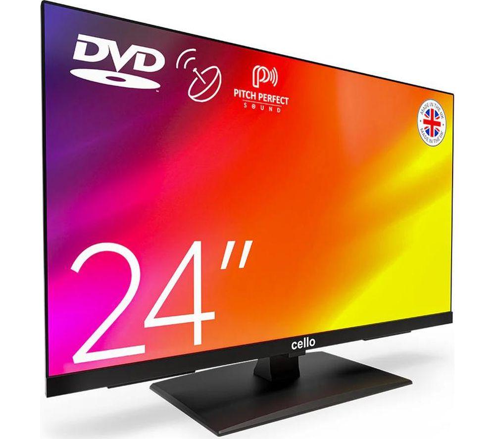 CELLO C2424F 24" HD Ready LED TV with Built-in DVD Player image number 2 of 7