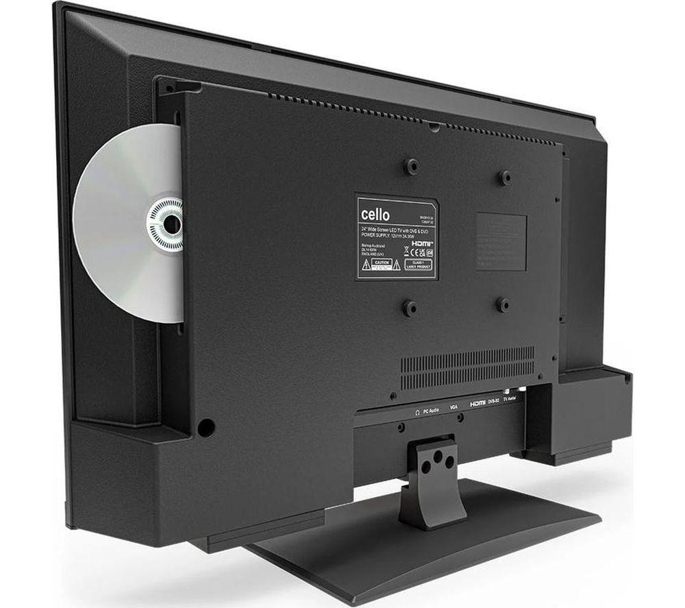 CELLO C2424F 24" HD Ready LED TV with Built-in DVD Player image number 3 of 7