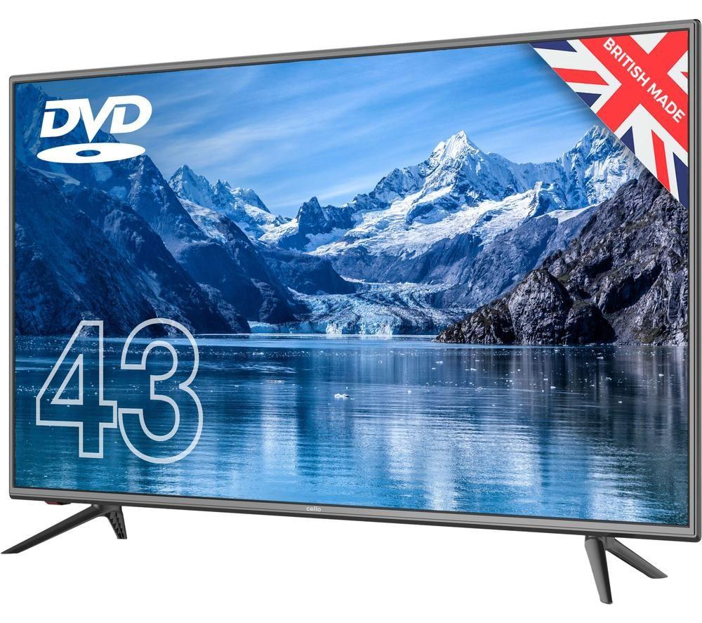 CELLO C4320F 43" Full HD LED TV with Built-in DVD Player image number 4 of 7