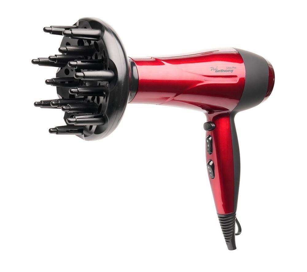 PAUL ANTHONY Ultra Pro H1520RD Hair Dryer - Hot Red image number 4 of 5
