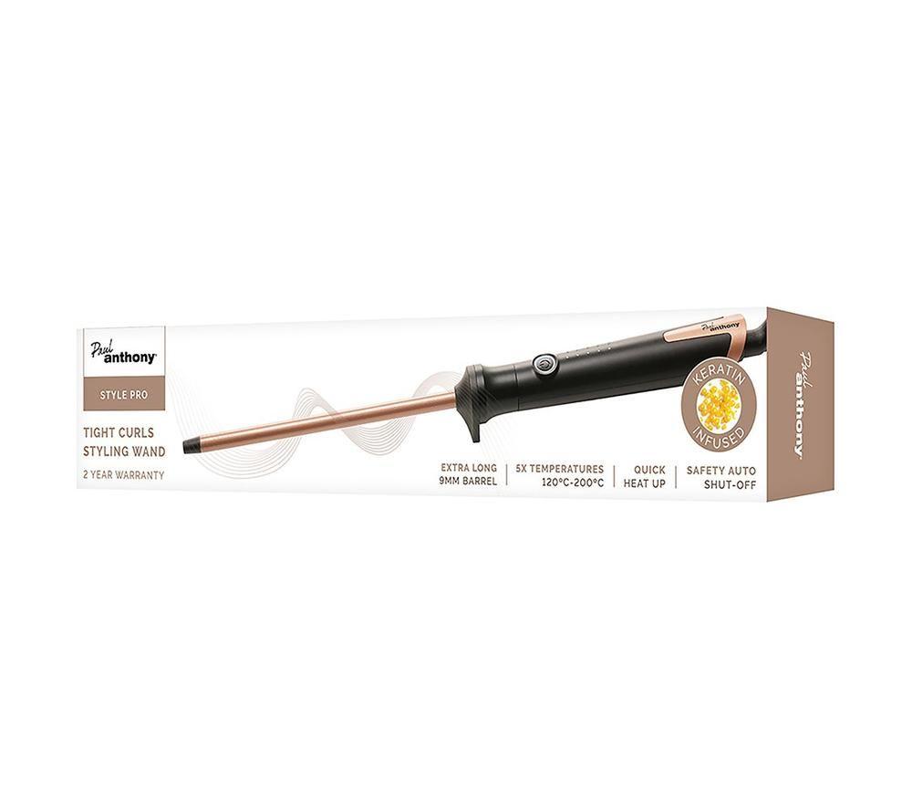 PAUL ANTHONY StylePro H2115 Curling Iron - Black image number 2 of 3
