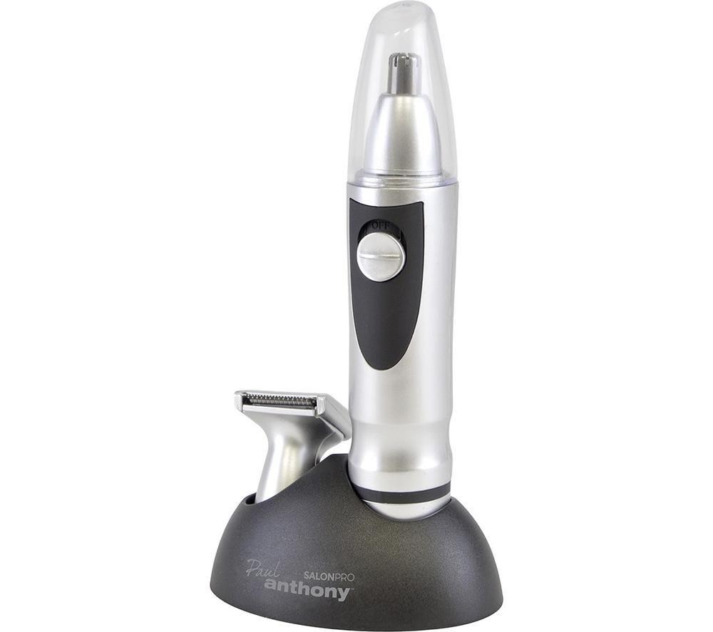 PAUL ANTHONY Salon Pro H5130BK Beard & Nose Trimmer - Silver image number 3 of 5