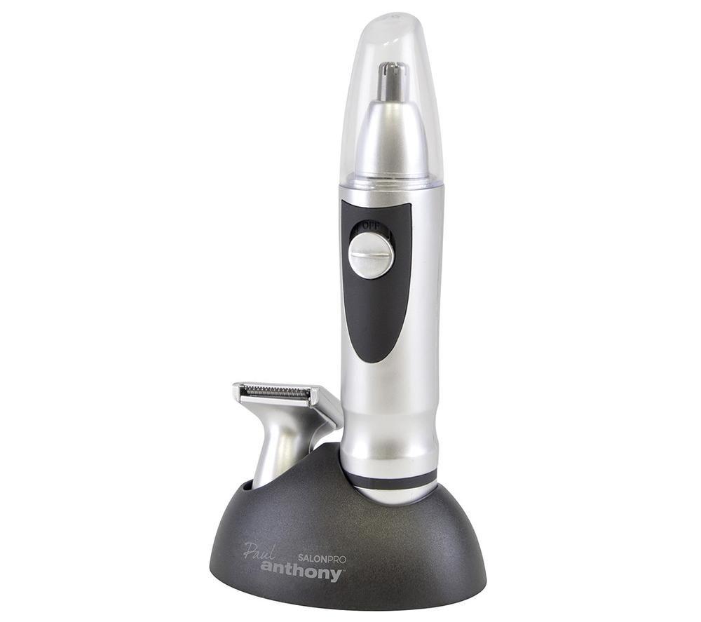 PAUL ANTHONY Salon Pro H5130BK Beard & Nose Trimmer - Silver image number 4 of 5