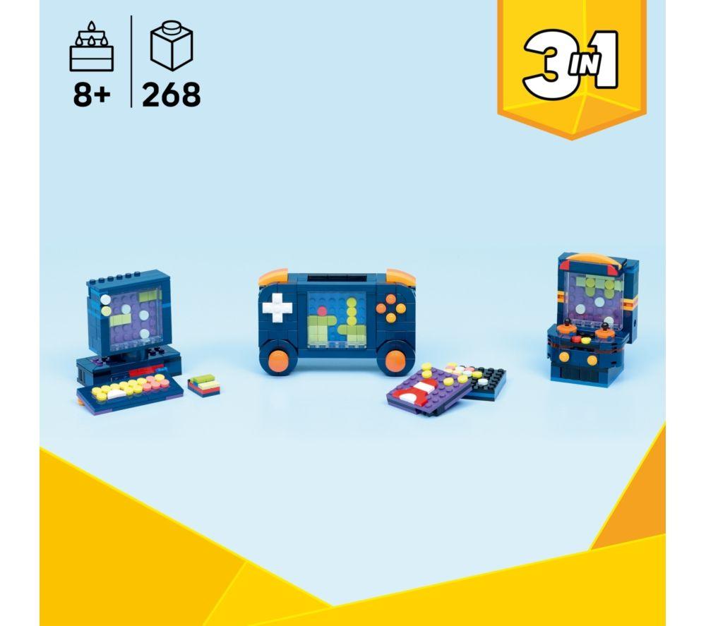 LEGO Creator 31380 3-in-1 Retro Gaming Console Set image number 3 of 4