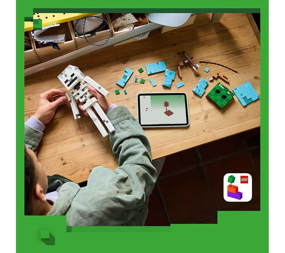 LEGO Minecraft 21594 The Skeleton Set image number 2 of 8